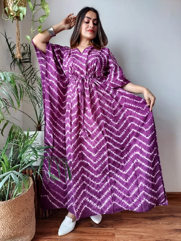 Exclusive New  Added Hand Block printed KAFTAN 🔸️Authentic PRINT, with natural colours.