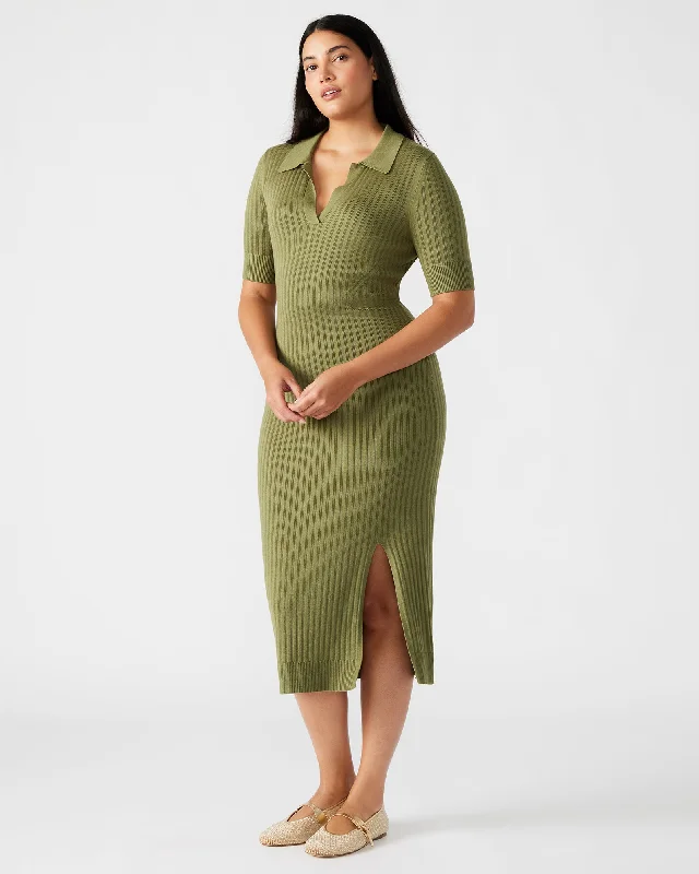 LINDY DRESS OLIVE