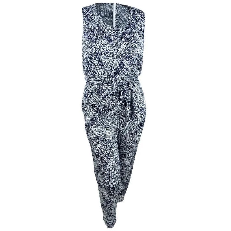 DKNY Women's Printed Jumpsuit