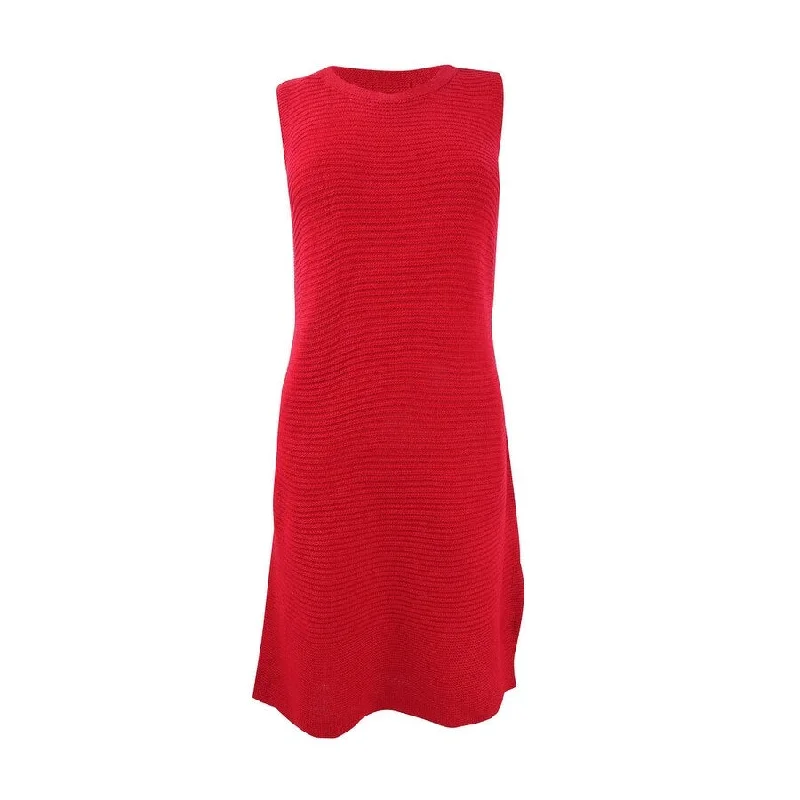 Maison Jules Women's Sleeveless Sweater Dress