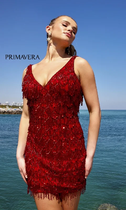 Short Homecoming Dress by Primavera 4042