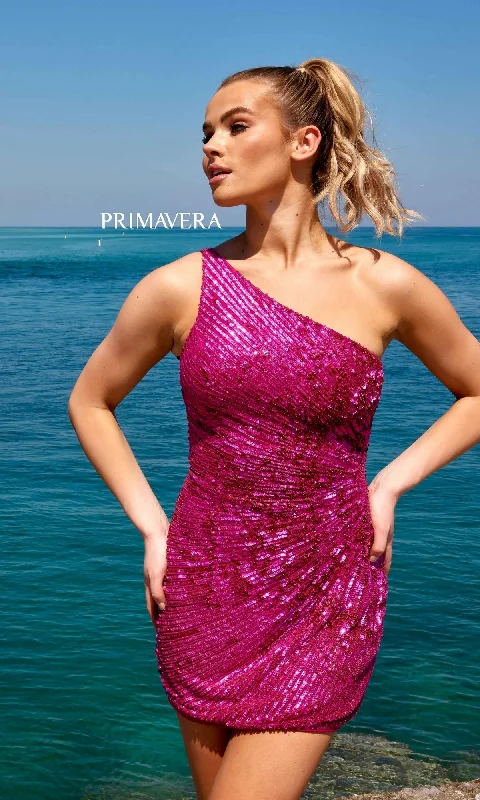 Short Homecoming Dress by Primavera 4055