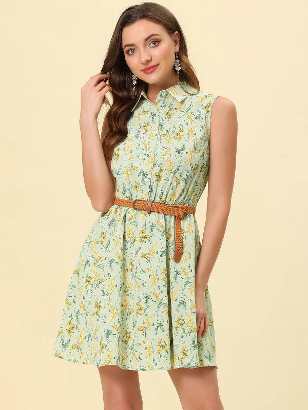 Light Green-Yellow Floral