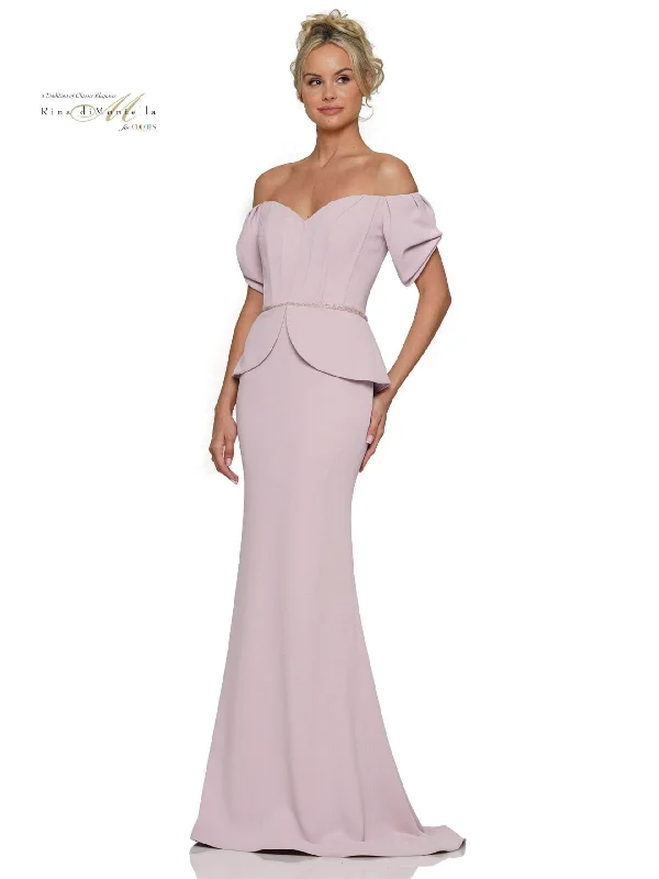 Rina di Montella RD2965 - Corset Peplum Evening Dress